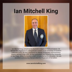 Ian Mitchell King, the Non-Practicing Lawyer, volunteering at a legal aid clinic, offering pro bono legal advice to low-income individuals.